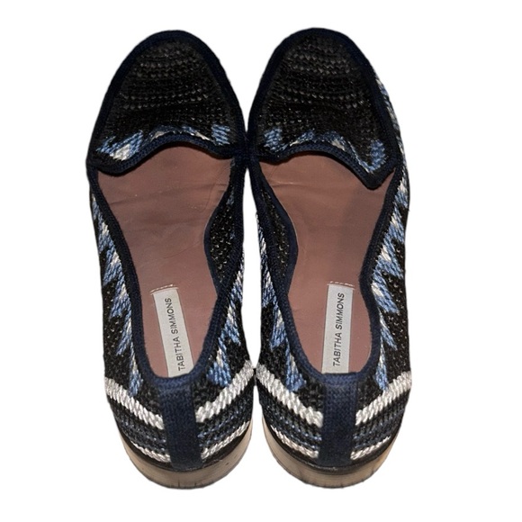 Tabitha Simmons Blakie Sol Blue/Crocheted/Size 39.5 - Picture 2 of 4